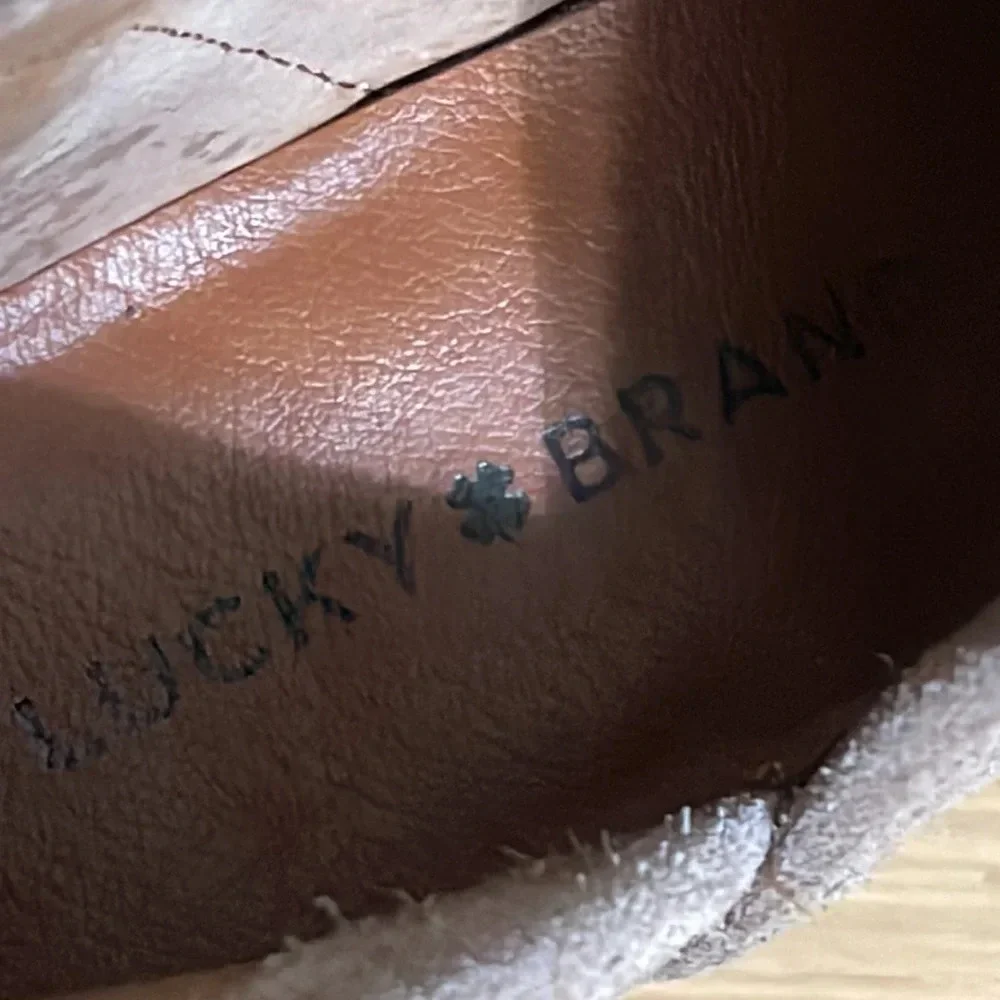 Lucky ankle booties size 6 tan brown - Picture 14 of 16